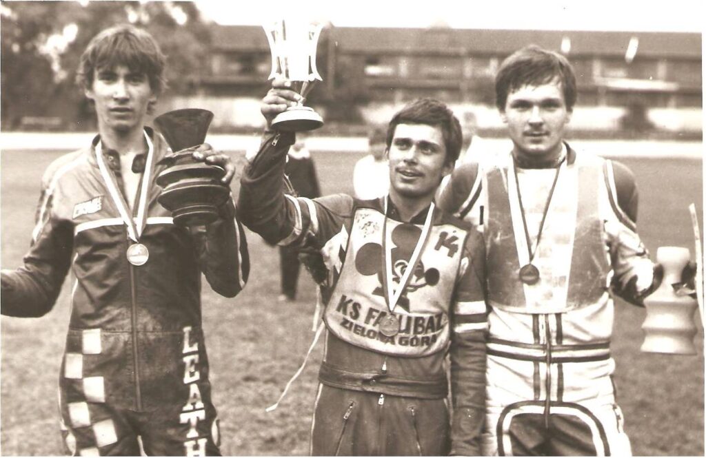 Finał MIMP 1982 w Opolu. Od lewej: Wojciech Pankowski, Maciej Jaworek, Piotr Żyto. FOT: FACEBOOK PIOTRA ŻYTO